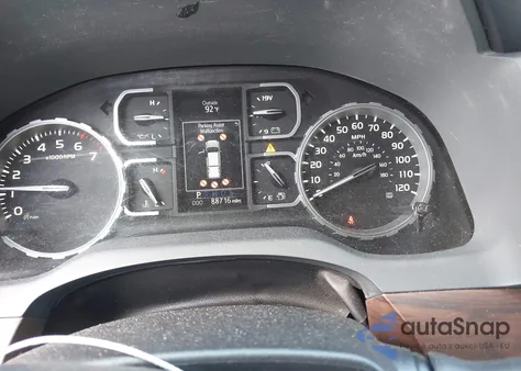 2020 Toyota Tundra Limited z USA, uszkodzony, nr VIN 5TFHY5F10LX875258